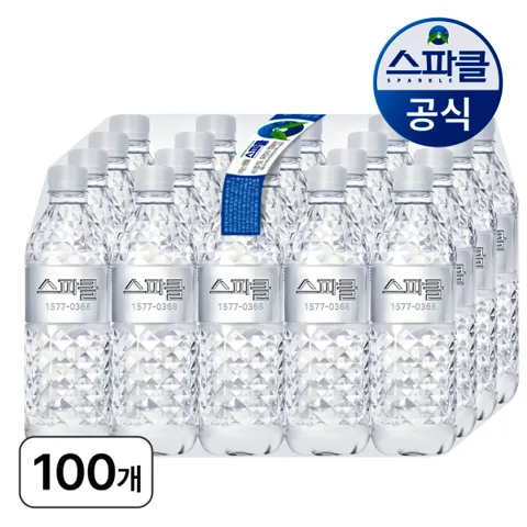 스파클생수 500ml 100병 17,140원 (무료배송)