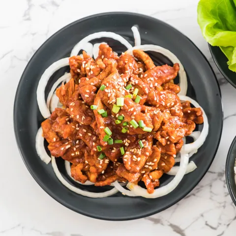 한돈뒷고기 고추장양념육 250g 990원 (네멤무배)