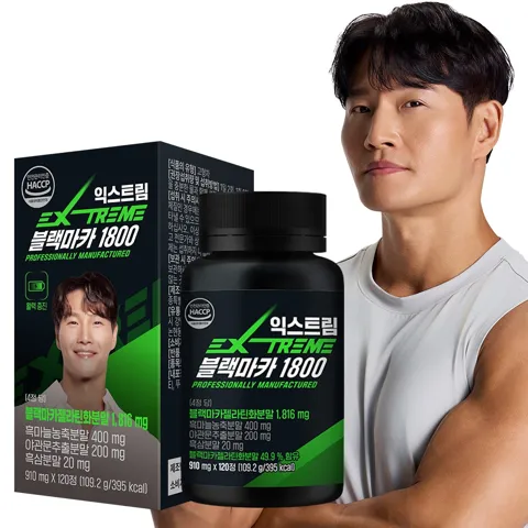 익스트림 블랙마카 1800, 910mg, 120정, 1개 21,900원 (무료배송)