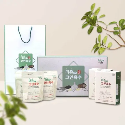 더존 코인육수 3.3g x 60정 3팩 선물세트 16,920원 (무료배송)