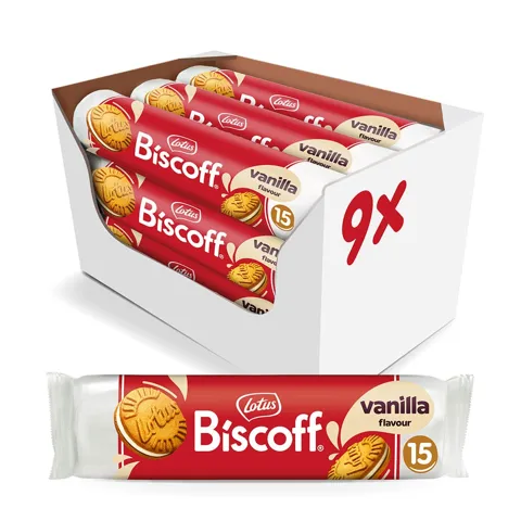 로투스 비스코프 샌드 바닐라맛, 150g, 9개 11,300원 (무료)