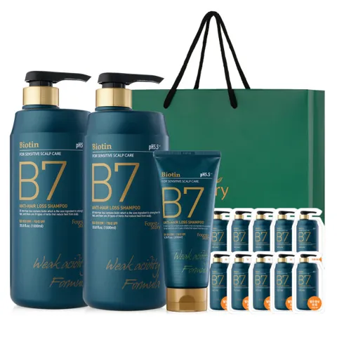 B7 약산성 탈모 샴푸 선물세트