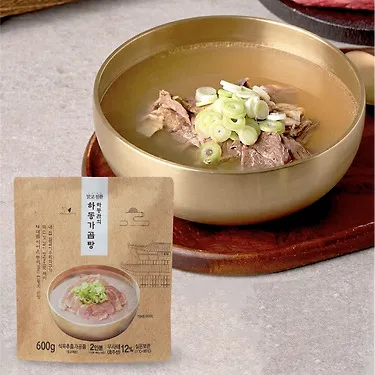 하동관 맑은곰탕 600g 5팩