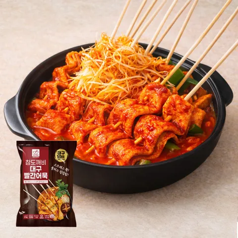 빨간오뎅꼬치어묵10개입(+매운소스증정) X3세트