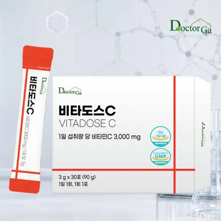 비타도스C 3000 순수 비타민C 분말스틱 30포