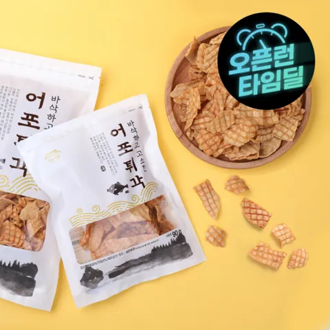 동일식품 어포튀각 3가지맛 총 12봉 맛선택