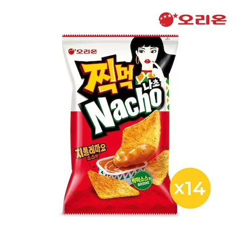 찍먹 나쵸 치폴레마요소스맛 14개
