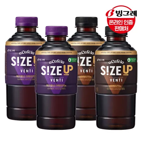 빙그레 아카페라 벤티 600ml 2종 24펫