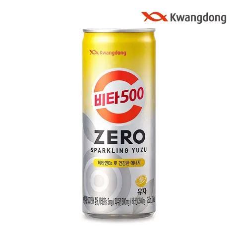 비타500 제로 스파클링 유자 250ml 24캔
