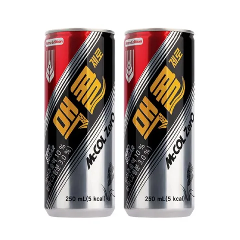 맥콜제로 250ml 60캔