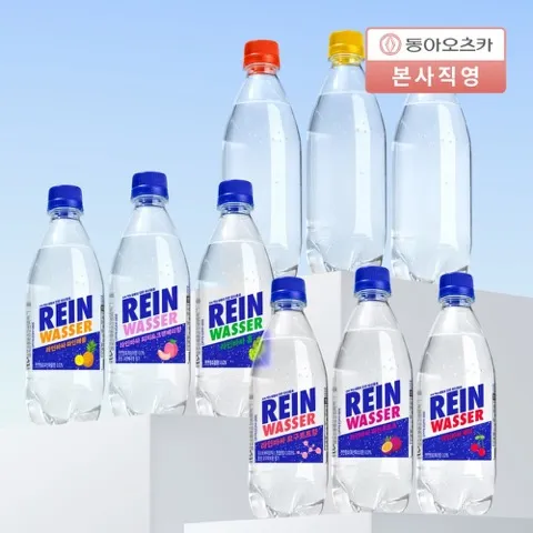 라인바싸 탄산수 500ml 9종 택 2박스