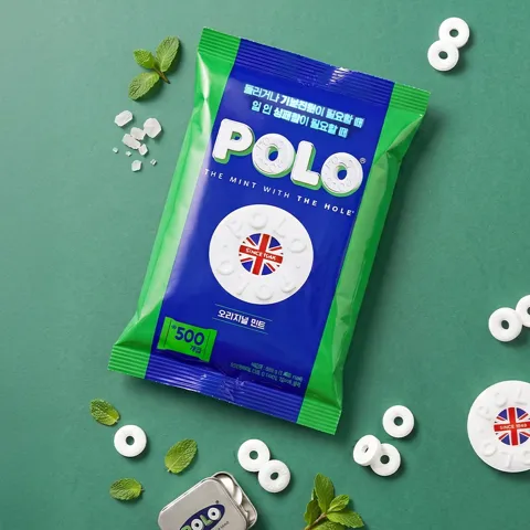 POLO 폴로 민트 오리지날 캔디 대용량 500개입