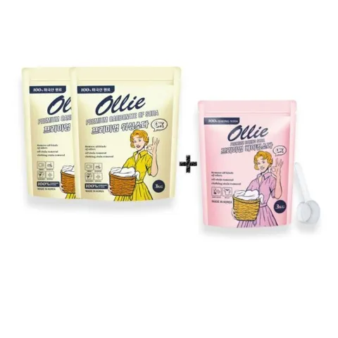 탄산워싱소다 3kg 2개+베이킹소다 3kg