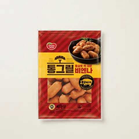 동원 통그릴 비엔나 1Kg 2봉지