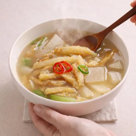 용대리식 황태 해장국 600g 4팩