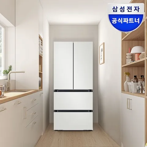 비스포크 AI 김치냉장고 4도어 1등급 490L