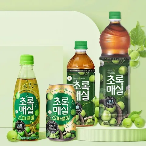 초록매실 제로 1.5L 6개