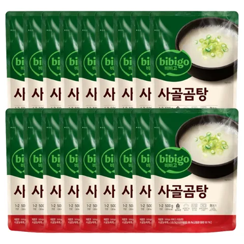비비고 사골곰탕 500g 18개