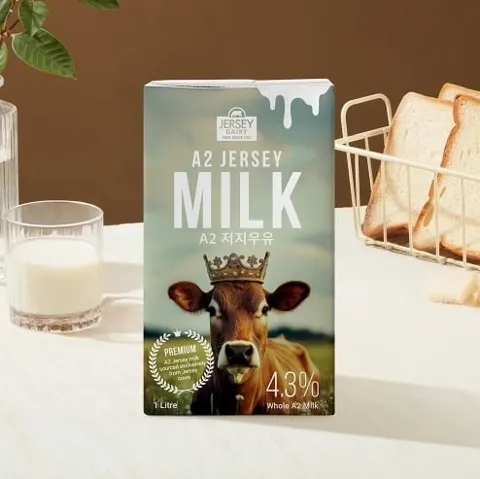 Jersey Dairy 영국 왕실우유, A2저지우유 1L, 12개 [원산지:영국](18,000원/무료배송) 임박상품