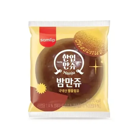 삼립 한입 정통밤만쥬 23g 100입