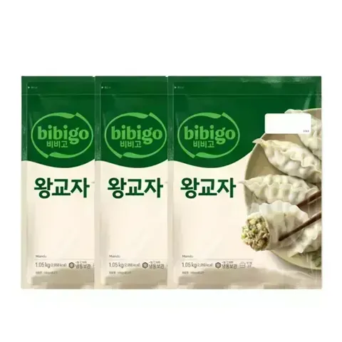 비비고 왕교자1.05kg 3개