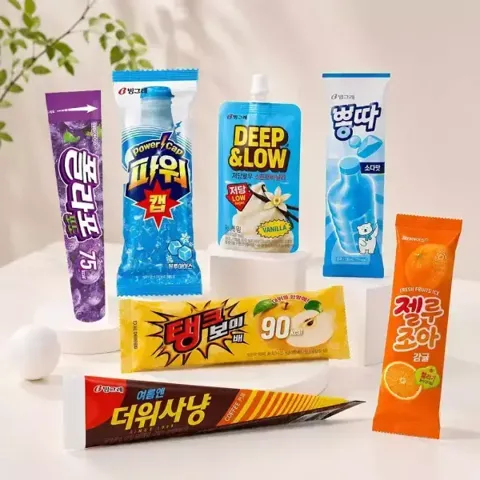 빙그레 더위사냥 뽕따 파워캡 폴라포 30개 골라담기
