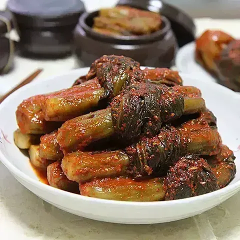 여수 돌산갓김치 1kg 국내산 햇갓