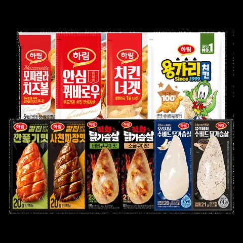 닭가슴살&튀김 올인원 선물세트