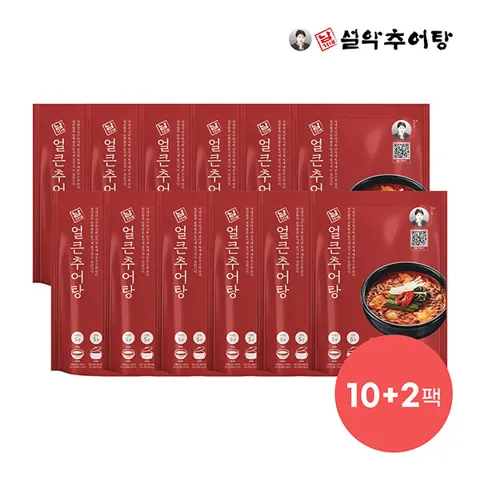남가네 설악추어탕 얼큰이추어탕 450g 12팩