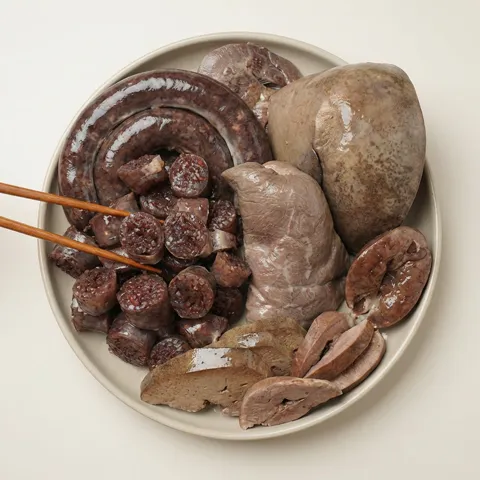 옛고을 찰순대 400g 1개 + 내장 모둠 500g