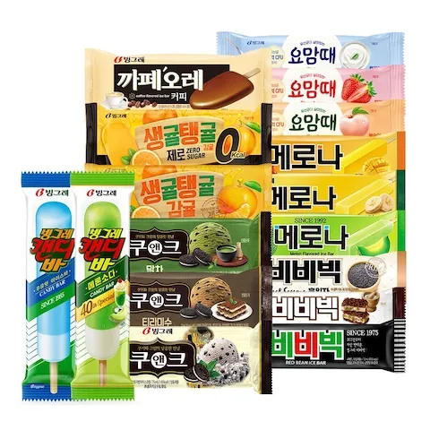빙그레 바 아이스크림 20개+20개 골라담기