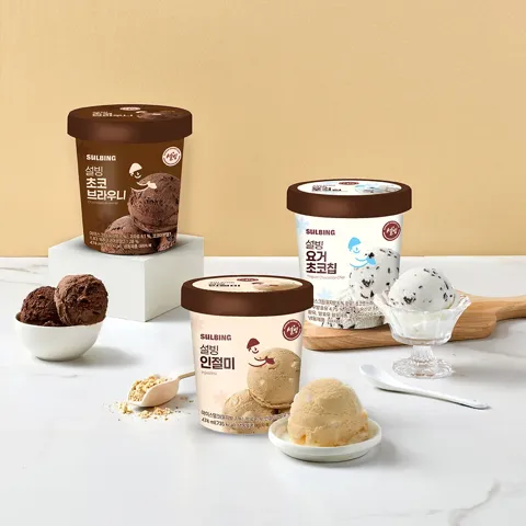 설빙 파인트 아이스크림 474ml 인절미 3개 외 3종 택1