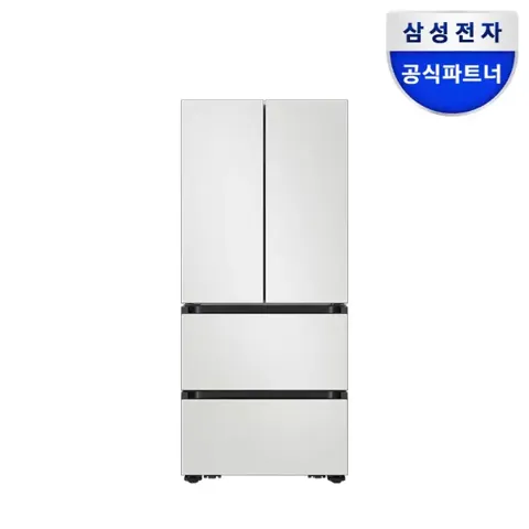 삼성 비스포크 AI 김치냉장고 4도어 1등급 RK70F49M1A 코타 화이트