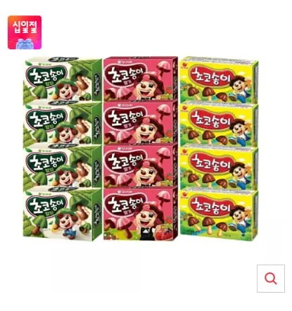 [11번가] 오리온 초코송이 3가지맛 12개 (10,900원/무료)