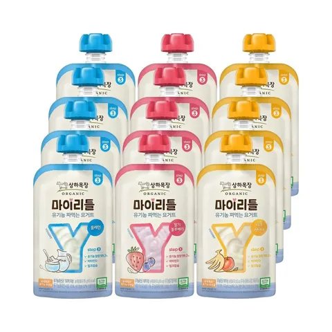 상하 마이리틀 요거트 3종 85g 12개 골라담기