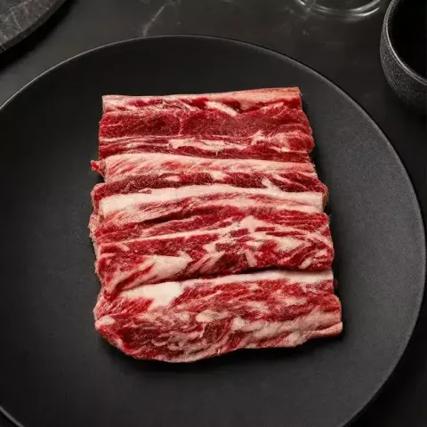 1++등급 한우 갈비살 200g 구이용 냉장