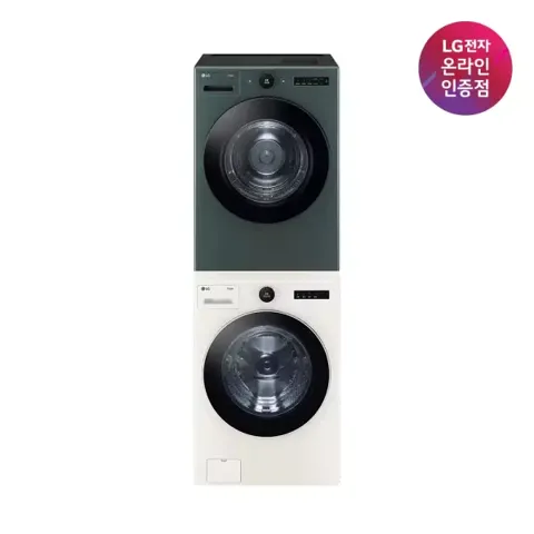 LG 트롬 오브제 세탁 건조기 FX24ENR-GNG