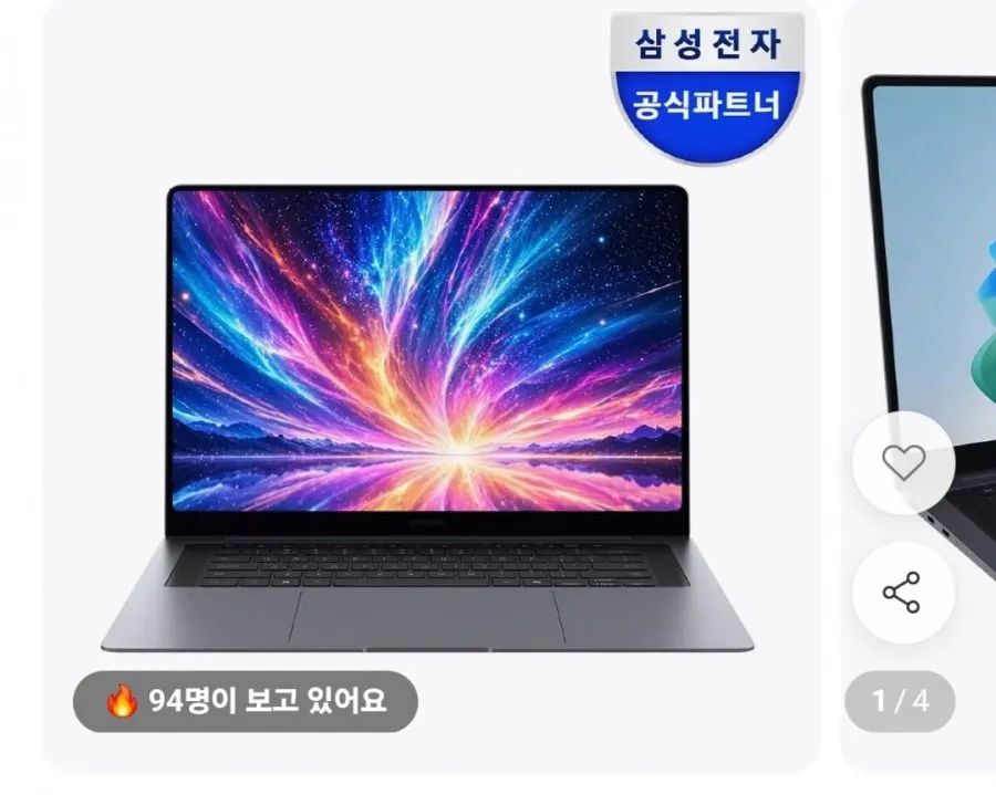 [11번가] 갤럭시북6 프로 NT960XJG-K51A (2,349,040원 / 무료배송)