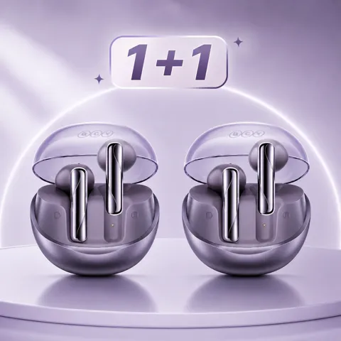 QCY 블루투스 이어폰 QT32 1+1