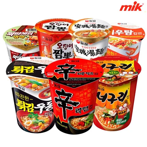 농심 신라면컵6+새우탕컵6+오징어짬뽕컵6+튀김우동컵6 (18,990원) (무료)