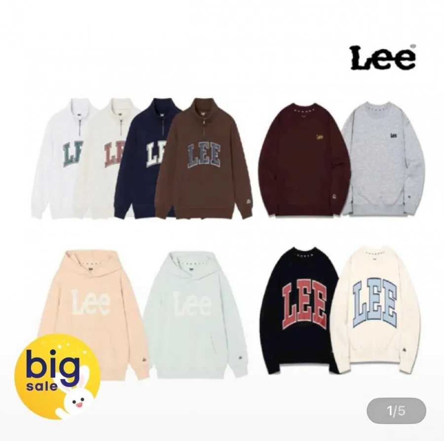 [G마켓] Lee키즈 맨투맨, 후드티셔츠 등 6종 택1 (30,770원/무료)
