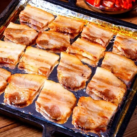 옛날삼겹살 고소한 육질 냉동 삼겹살 1kg+1kg 총2kg