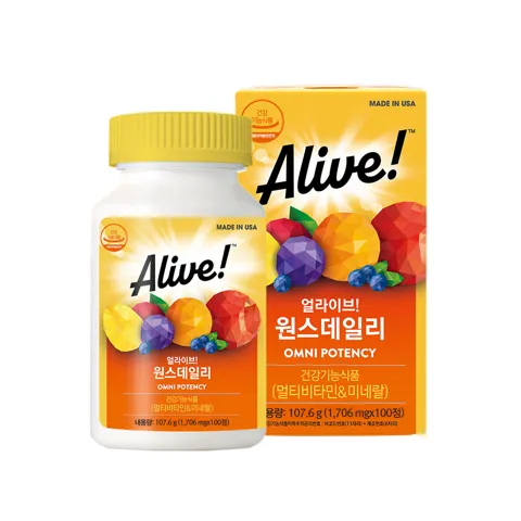 얼라이브 원스데일리 멀티비타민 100정