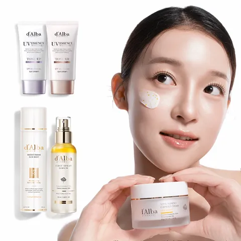 달바 핑크 톤업 50ml 2개+오일 세럼 바디 클렌저 7ml 2매 증정