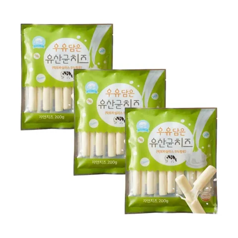 유산균 스트링치즈 200g 3팩