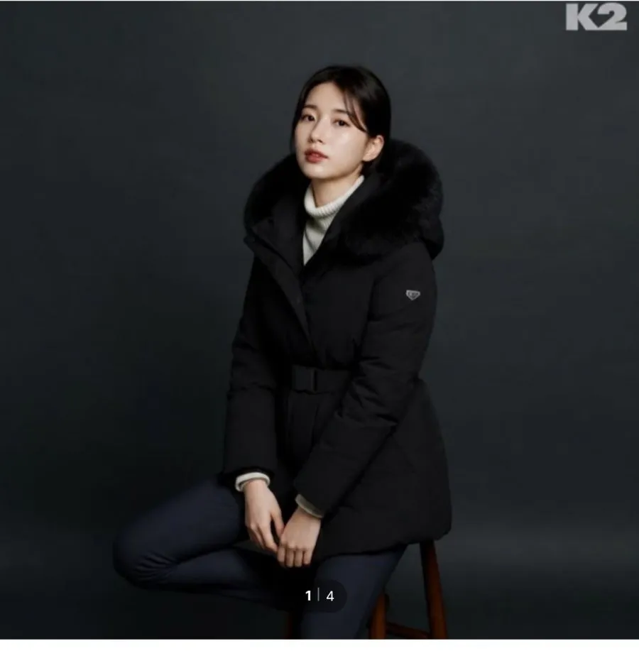 [CJ온스타일] K2 여성 수지 폭스퍼 구스 다운 시그니처 티아나 (230,800원/무료)