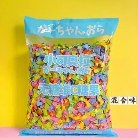 2.5kg 샤오커오라 무설탕 12종믹스 제로사탕