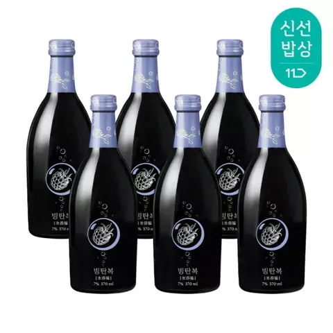 빙탄복 370ml 6병입 + 전용잔 증정
