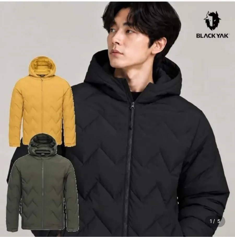 [롯데온] 블랙야크 25FW 남여 중경량 구스다운 후디파르밧다운자켓 (125,610원/무료)