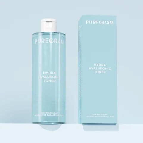 퓨어그램 히알루론산 토너 300ml 대용량 체험팩